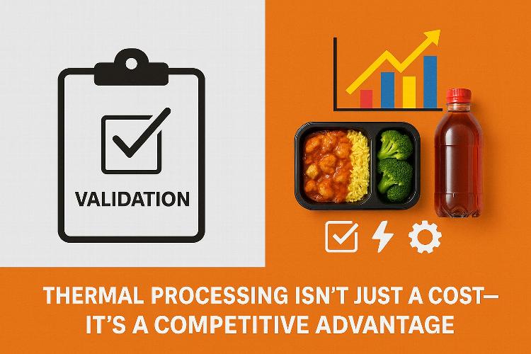 Is there more to thermal processing than validation? When most people hear thermal processing, they think of compliance and validation. Necessary? Yes, without a doubt. But for many, it’s seen purely as a cost—a hurdle to get a product to market safely.
Here’s a look at how thermal processing can serve as a strategic advantage in food production—beyond just ticking the validation box.